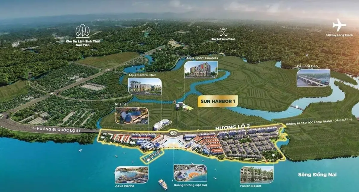 Tổng quan phân khu Sun Harbor 1 (Aqua Marina)